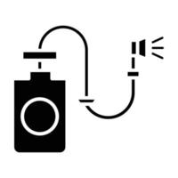 Sprayer Glyph Icon vector