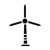 Windmill Glyph Icon vector