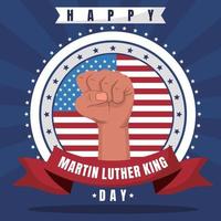 Martin Luther King Day Concept vector