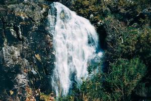 naturaleza de caída de agua foto