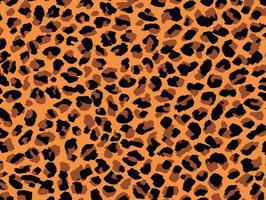 Leopard skin texture vector