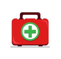first aid box kit, icon symbol illustration vector isolaed in white background