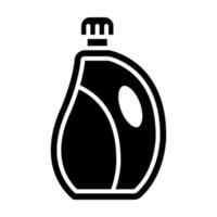 Liquid Detergent Glyph Icon vector