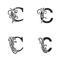 Letter C Logo Template vector icon design