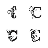 Letter C Logo Template vector icon design