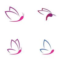 Beauty Butterfly icon design vector