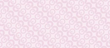 Vector geometric circle texture. Pink background.