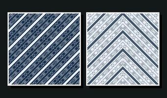 Collection of seamless ornamental ethnic patterns vector