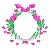 flower ornament vector illustration