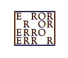 error type logo icon vector