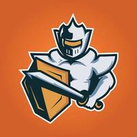 gamer mascot logo design vector, gamer illustration for sport team. modern illustrator concept style for badge vector