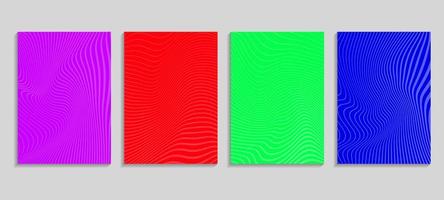 Minimal abstract vector halftone cover design template. Future geometric gradient background. Vector templates for placards, banners, flyers, presentations and reports