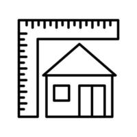 Architecture Line Icon vector