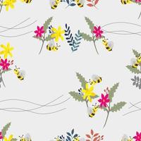 beautiful seamless pattern for background vector