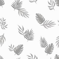 beautiful seamless pattern of palm background vector