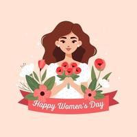 International womens day illustration concept vector