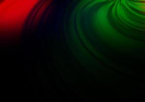 Dark Multicolor, Rainbow vector blurred and colored background.