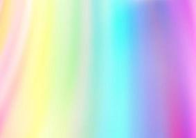 Light Multicolor, Rainbow vector pattern with bent ribbons.