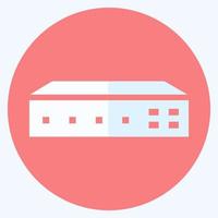 Icon Networking Switch - Flat Style,Simple illustration,Editable stroke vector