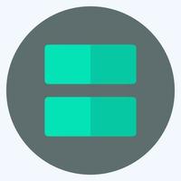 Icon View Array - Flat Style - Simple illustration,Editable stroke vector