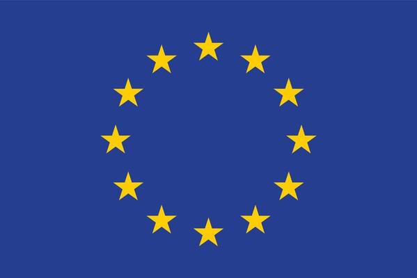 EU flag vector