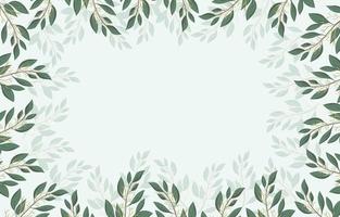 leaves simple and beautiful background vector