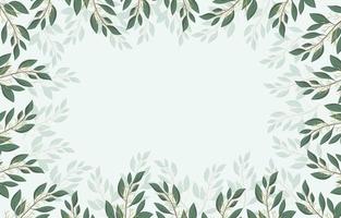 leaves simple and beautiful background vector