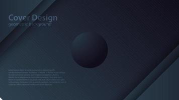 abstract dark geometric background. Vector illustration