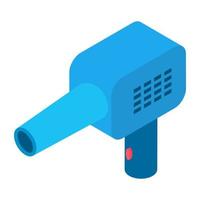 Hair Dryer Concepts vector