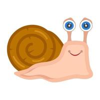 Cute Snail Concepts vector