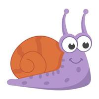 Snail Character Concepts vector