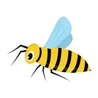 conceptos de abejas voladoras vector