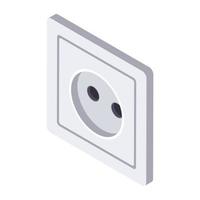 Electric Socket Concepts vector