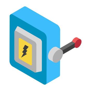 conceptos de botón de cambio vector