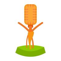 Award Statuette Concepts vector