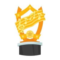 Melody Trophy Concepts vector