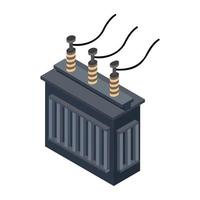 Electric Transformer Concepts vector