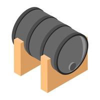 Storage Tank Concepts vector