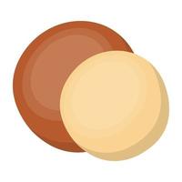 Trendy Macadamia Concepts vector