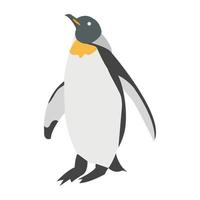 Trendy Penguin Concepts vector