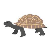 Trendy Turtle Concepts vector