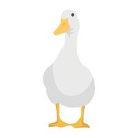 Trendy Duck Concepts vector