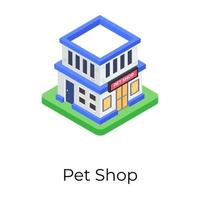 Pet Shop Concepts vector