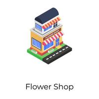 Flower Shop Concepts vector