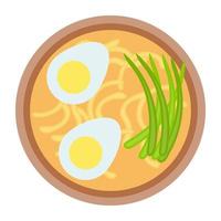 Ramen Noodles Concepts vector