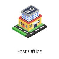 Post Office Concepts vector