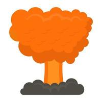 Nuclear Bomb Concepts vector