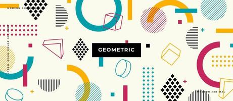 Memphis mega set. flat hipster halftone circle, triangle, outline, line, dot concept. Minimal geometric line graphic shapes isolated. Vector illustration.