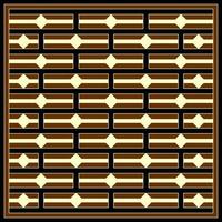 Brown abstract art seamless pattern vector