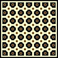 Brown abstract art seamless pattern vector